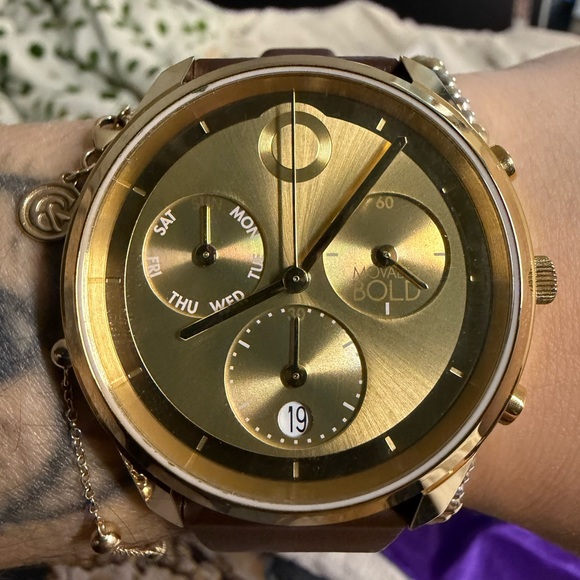 Movado Bold Chronograph Watch - Picture 2 of 5